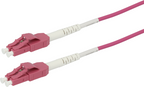 Cable patch dúplex FO LC-LC 1 m 50 µ