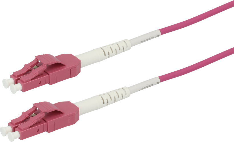 Cable patch dúplex FO LC-LC 3 m 50 µ