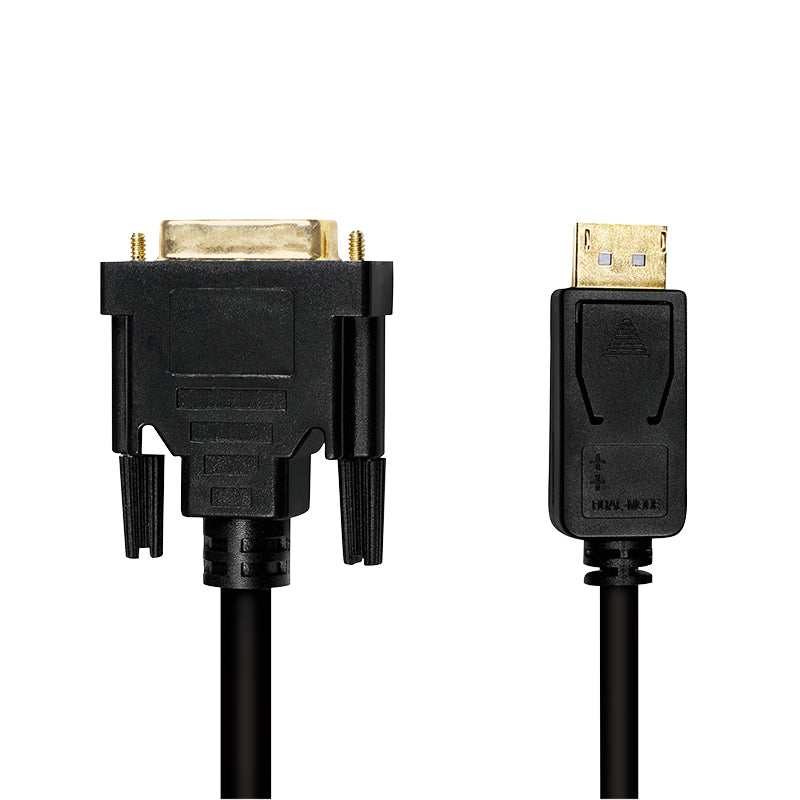 LogiLink CV0132 adaptador de cable de vídeo 3 m DisplayPort DVI Negro (3)