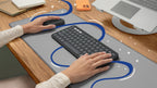 Logitech 920-012221 teclado Ratón incluido Universal RF Wireless + Bluetooth QWERTY Italiano Grafito (9)