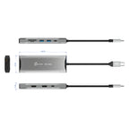 j5create JCD397 Alámbrico USB 3.2 Gen 1 (3.1 Gen 1) Type-C Gris