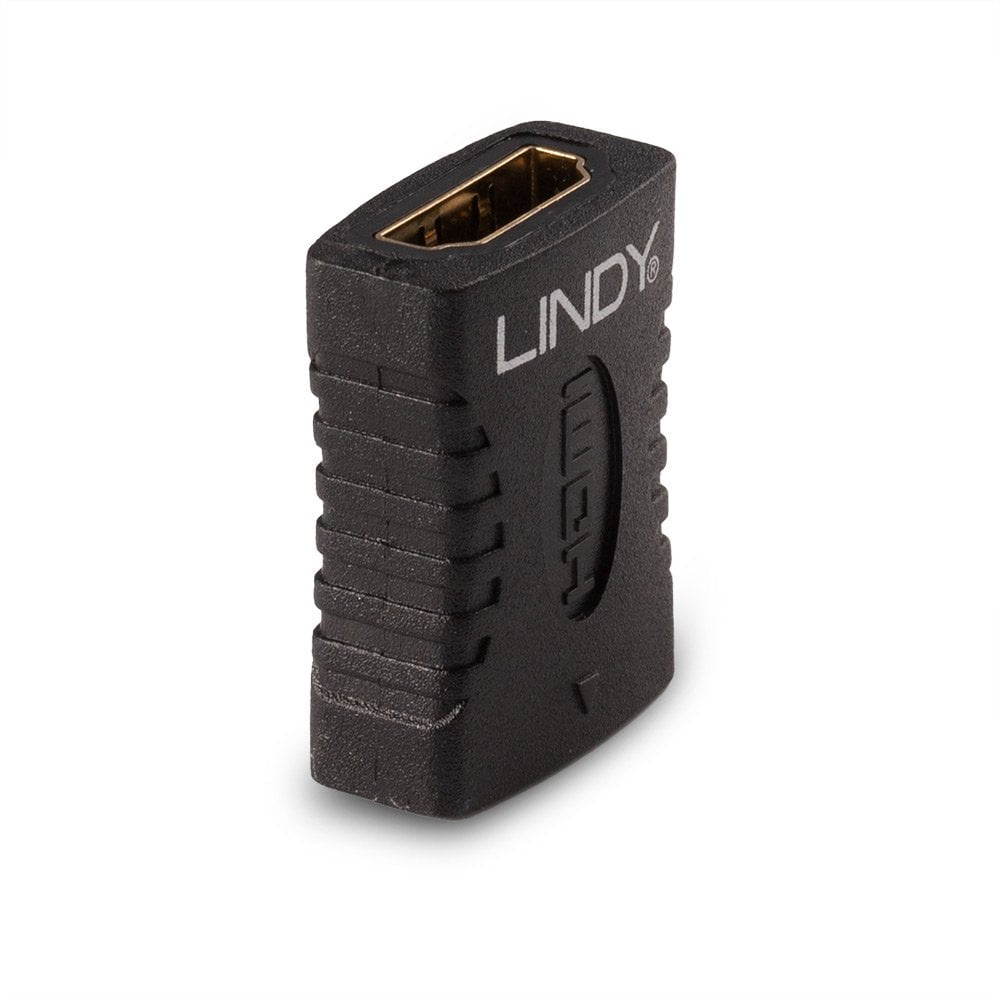 Lindy 41656 cambiador de género para cable HDMI Negro