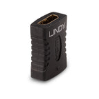 Lindy 41656 cambiador de género para cable HDMI Negro