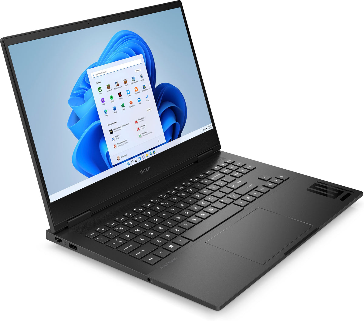 OMEN by HP OMEN 16-xd0003na AMD Ryzen™ 7 7840HS Laptop 40.9 cm (16.1") Full HD 16 GB DDR5-SDRAM 512 GB SSD NVIDIA GeForce RTX 4050 Wi-Fi 6E (802.11ax) Windows 11 Home Black (2)