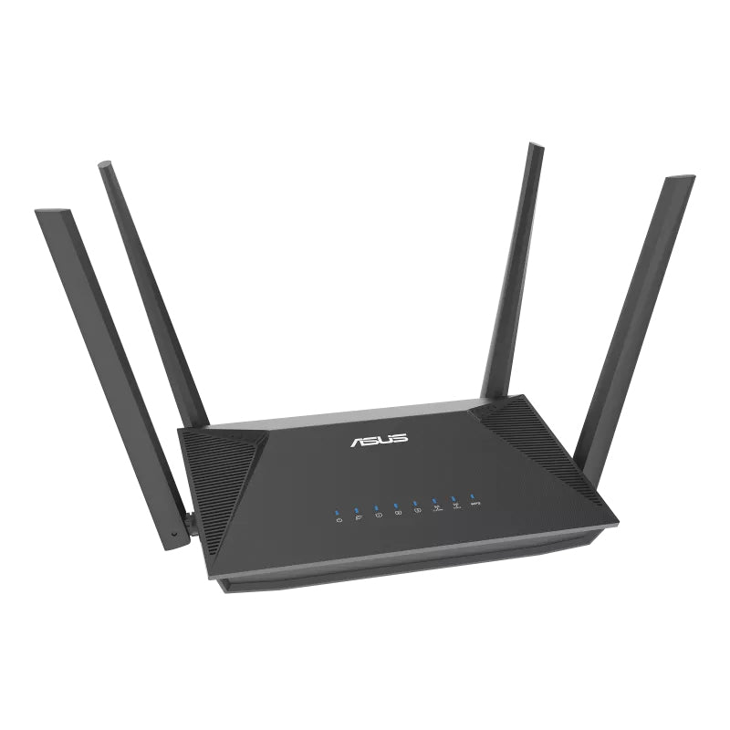ASUS RT-AX52 AX1800 AiMesh router inalámbrico Gigabit Ethernet Doble banda (2,4 GHz / 5 GHz) Negro (4)