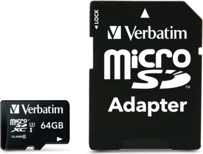 MicroSDHC Verbatim Pro 32 GB U3 47041 (6)