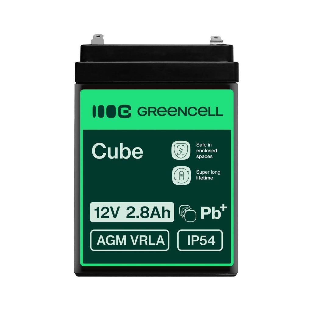 Green Cell AGM Battery 12V 2.8Ah - Battery - Baby (C) (4)
