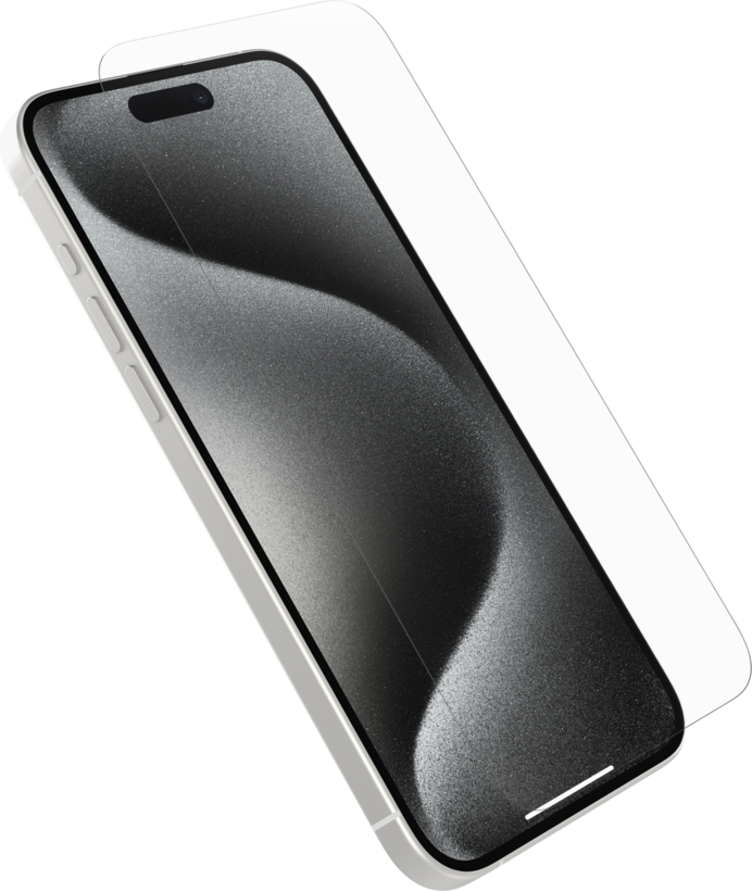 OtterBox Premium Glass Antimicrobial Apple iPhone 15 Pro Max -clear