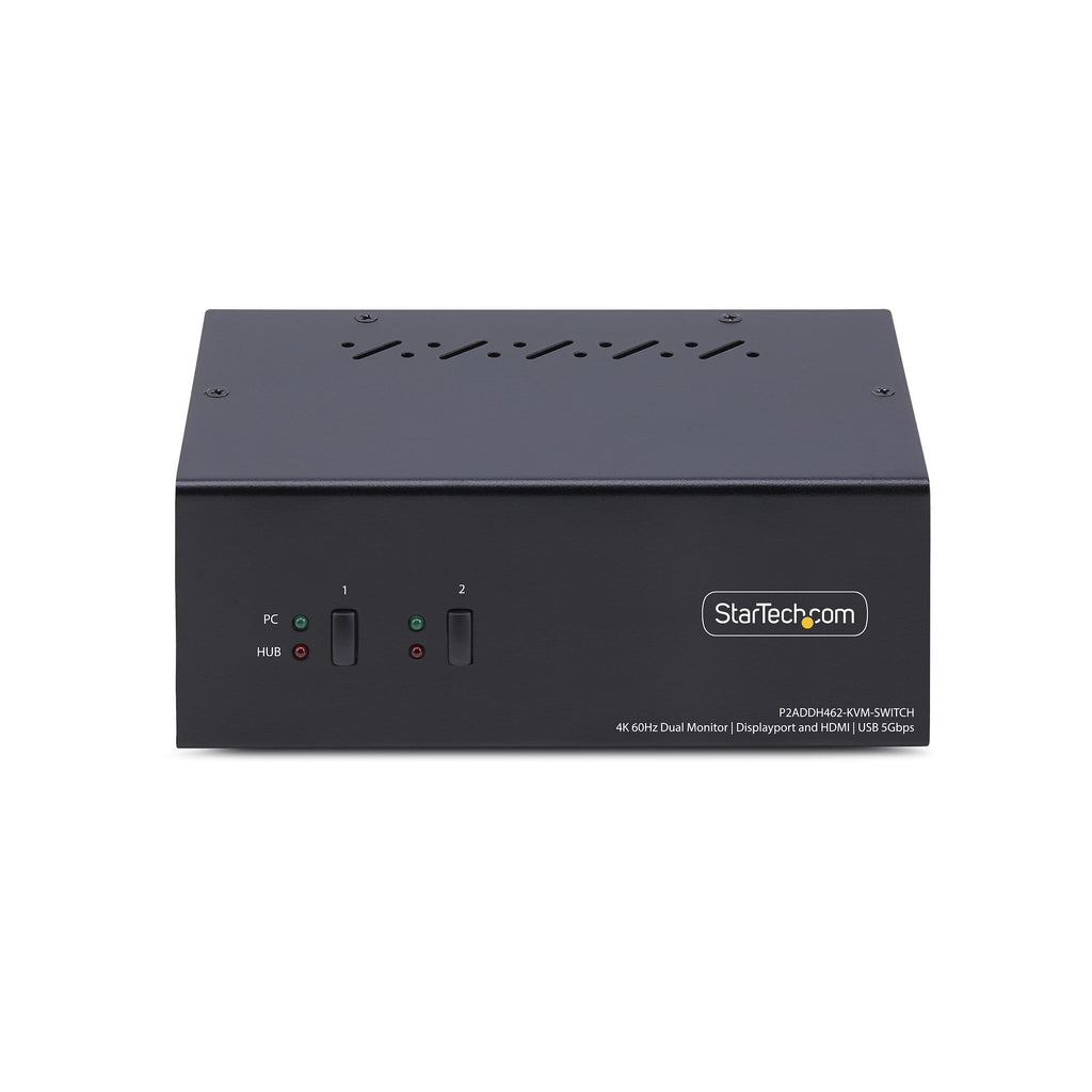 StarTech.com P2ADDH462-KVM-SWITCH interruptor KVM Negro