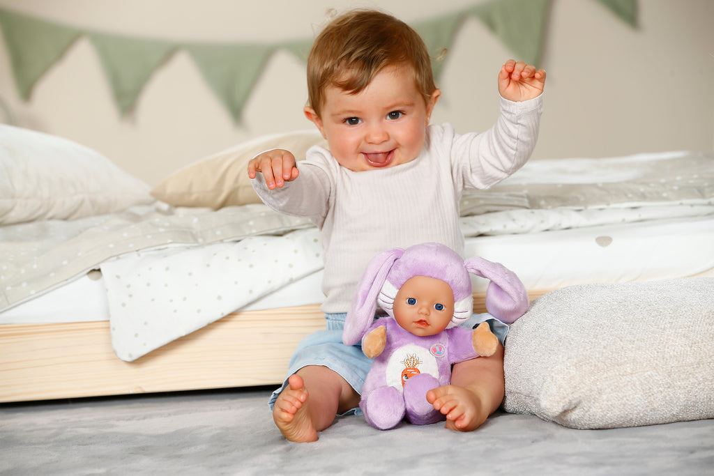 Zapf BABY born para bebés Conejito Divertido 26cm