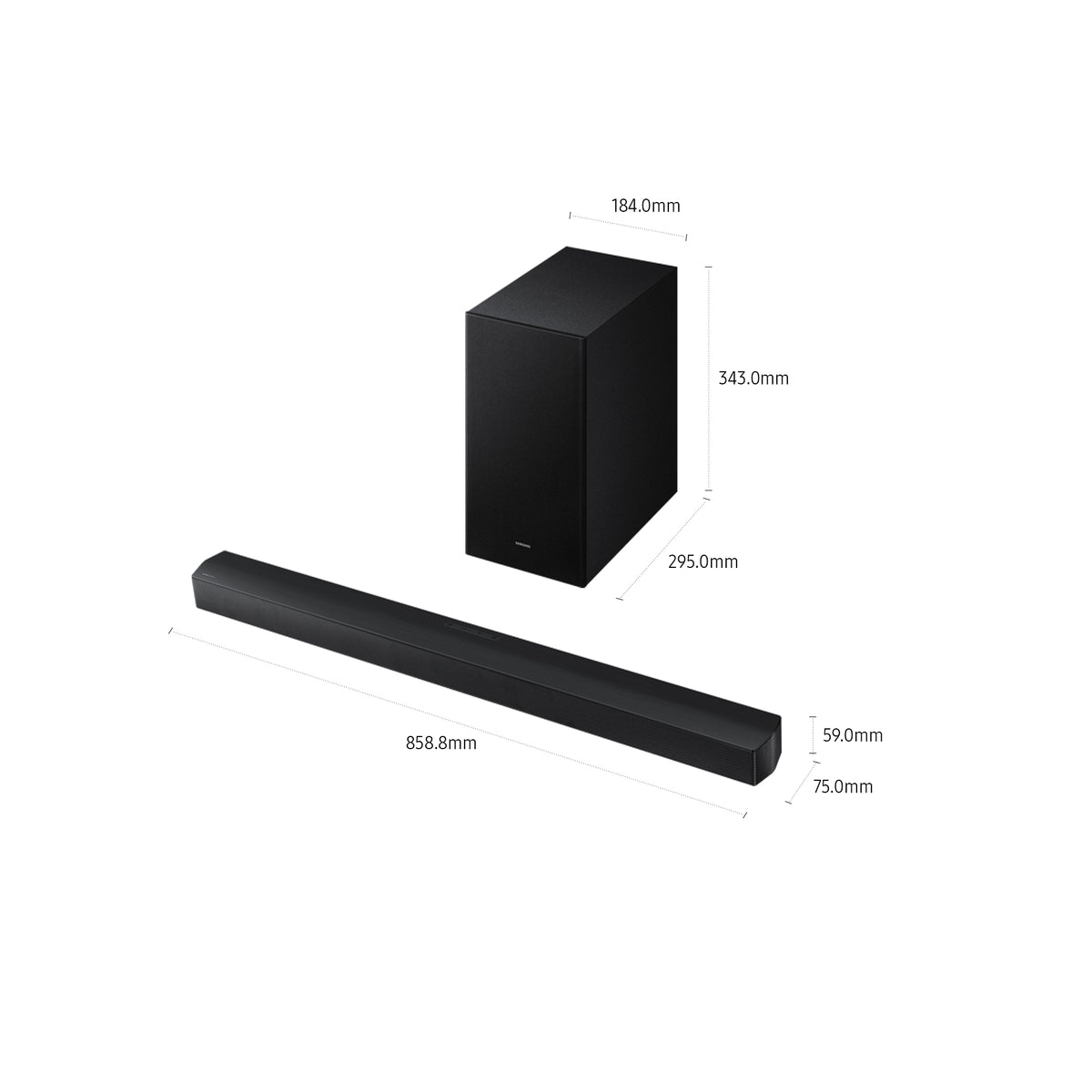 Samsung B-Series HW-B450F Negro 2.1 canales (4)