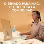 Logitech Lift for Mac ratón Oficina Mano derecha RF Wireless + Bluetooth Óptico 4000 DPI (7)