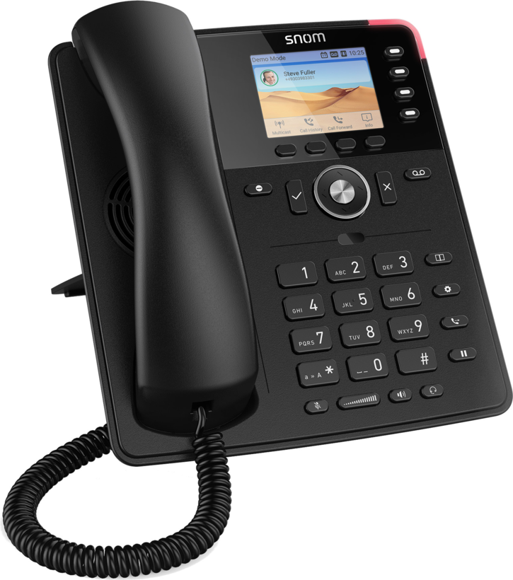 Snom D713 teléfono IP negro TFT