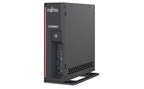 Fujitsu ESPRIMO G5011 Intel® Pentium® Gold G6400 4 GB DDR4-SDRAM 128 GB SSD Windows 10 Pro Escritorio Mini PC Rojo, Negro (2)