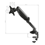 iiyama DS3001C-B1 soporte para monitor 68,6 cm (27") Escritorio Negro (7)