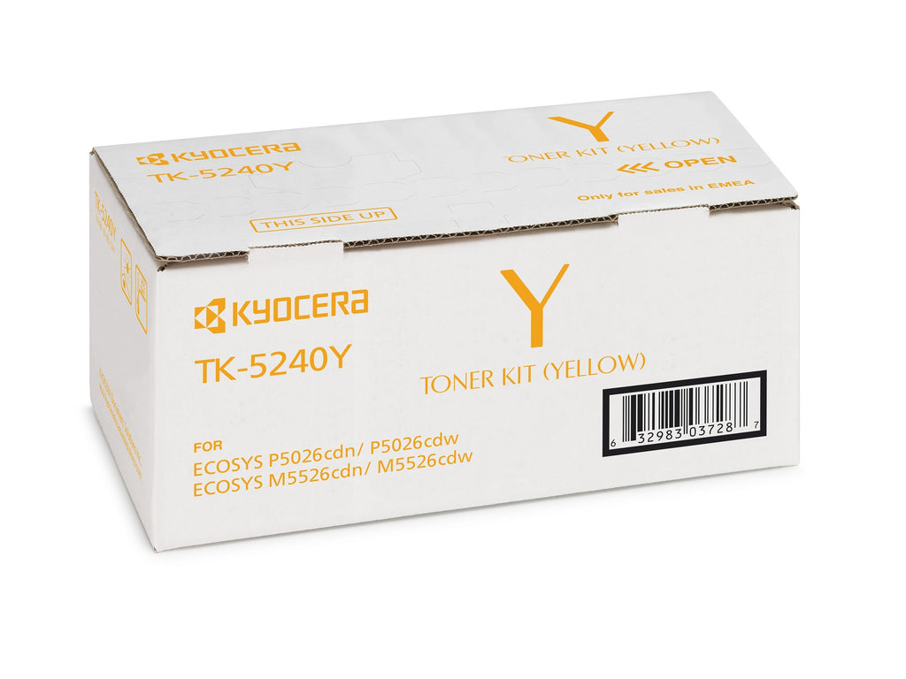 KYOCERA TK-5240Y cartucho de tóner 1 pieza(s) Original Amarillo (3)