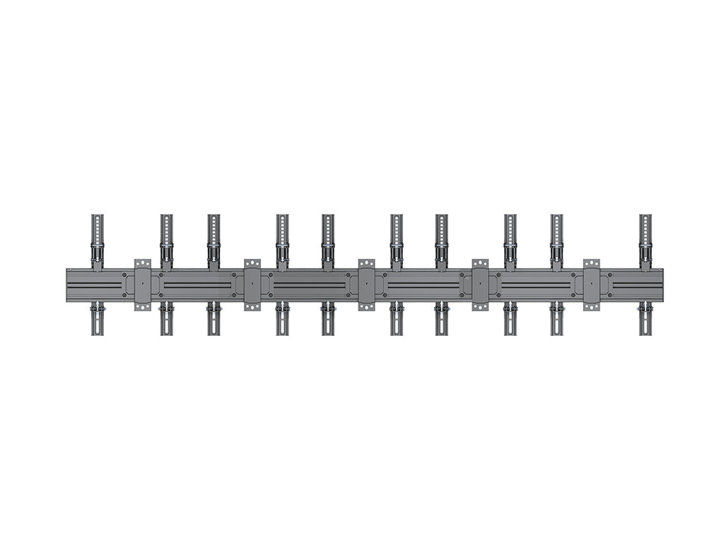Multibrackets 6008 soporte para pantalla de señalización 165,1 cm (65") Negro (4)