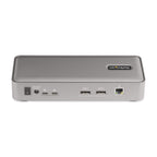 StarTech.com 129UE-USBC-KVM-DOCK interruptor KVM Plata (3)