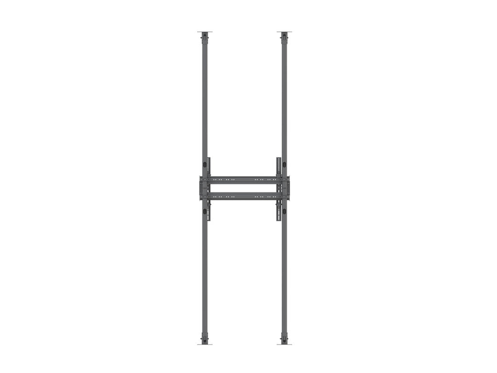 Multibrackets 7932 soporte para pantalla de señalización 2,54 m (100") Negro (4)