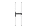 Multibrackets 7932 soporte para pantalla de señalización 2,54 m (100") Negro (4)