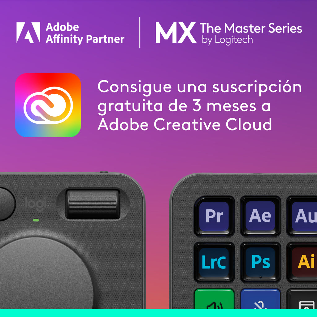 Logitech MX Creative Console Teclado Bluetooth/USB (3)