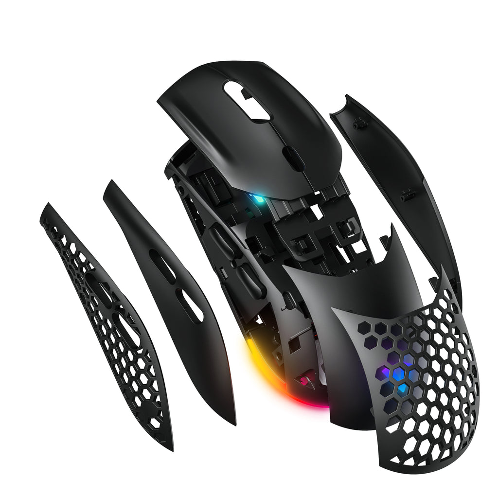 VIDA PRECISION GAMING MOUSE USB RGB ratón Juego Ambidextro USB tipo A Óptico 12400 DPI (6)