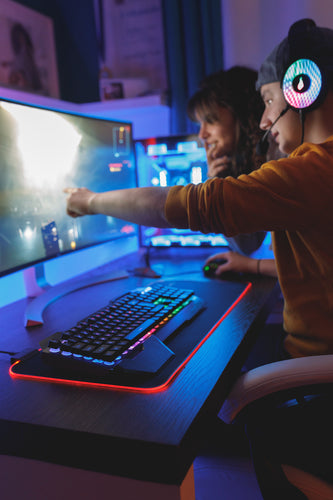 SureFire Silent Flight RGB-680 alfombrilla de ratón gaming