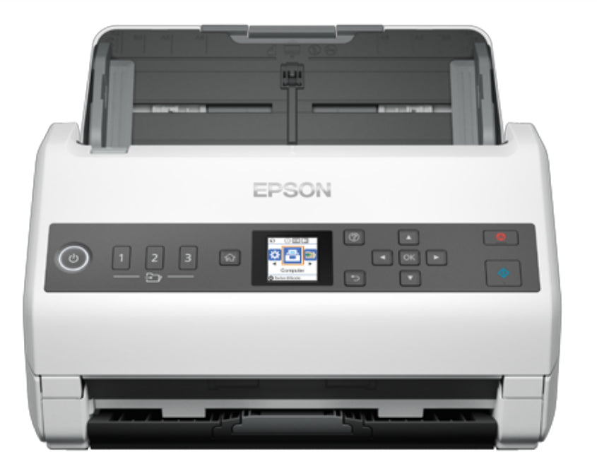 Epson WorkForce DS-730N Escáner alimentado con hojas 600 x 600 DPI A4 Negro, Blanco