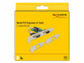 DeLOCK 89918 tarjeta/adaptador de interfaz Interno Serie