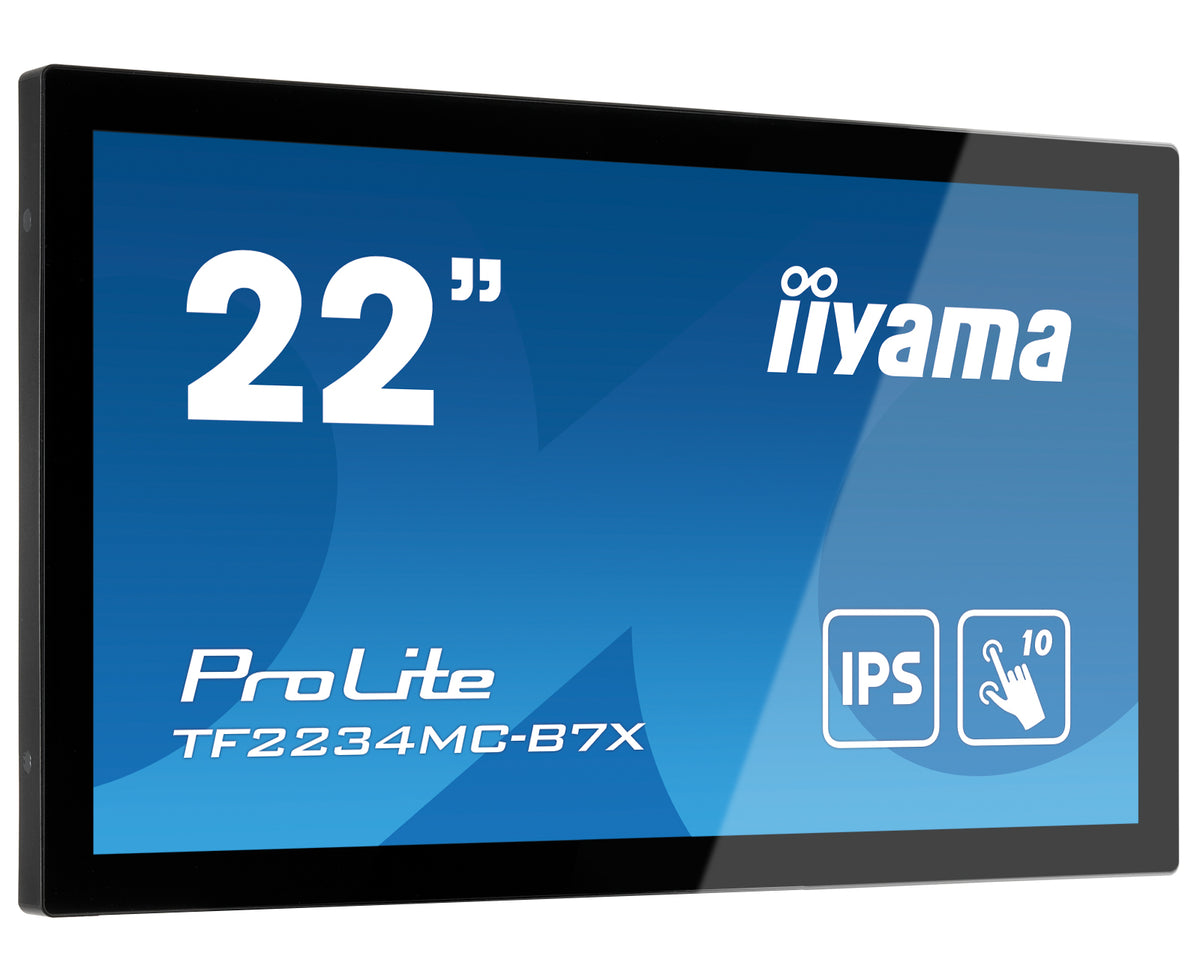 iiyama ProLite TF2234MC-B7X pantalla para PC 54,6 cm (21.5") 1920 x 1080 Pixeles Full HD LED Pantalla táctil Multi-usuario Negro (2)