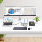 StarTech.com 155UE-USB4-DOCK base para portátil y replicador de puertos