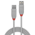 Lindy 36712 cable USB USB 2.0 1 m USB A 0,48 Gbit/s Gris (3)