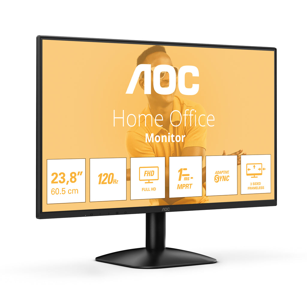 AOC 24B31H pantalla para PC 60,5 cm (23.8") 1920 x 1080 Pixeles Full HD Negro (3)