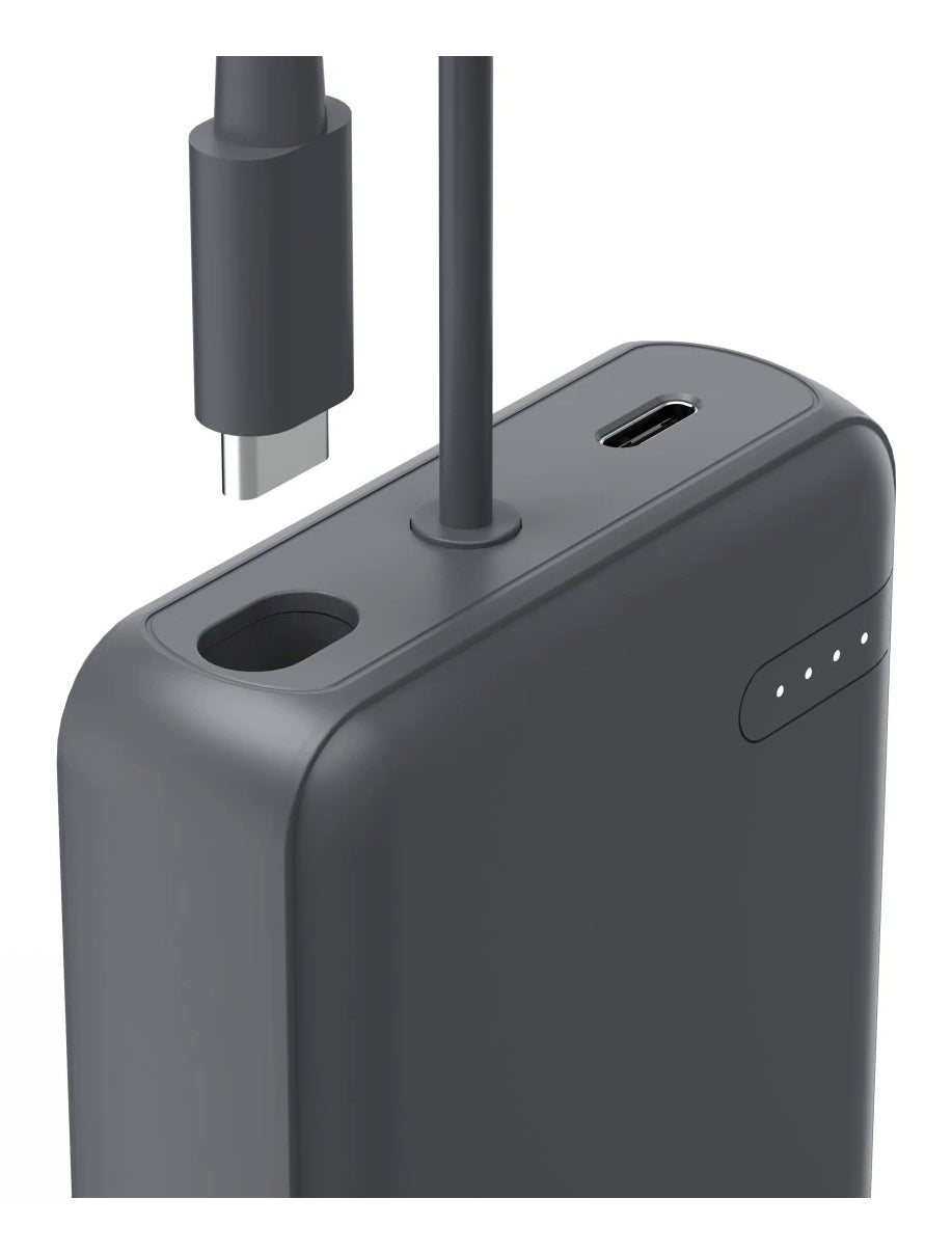 Hama Travel Polímero de litio 10000 mAh Antracita (4)