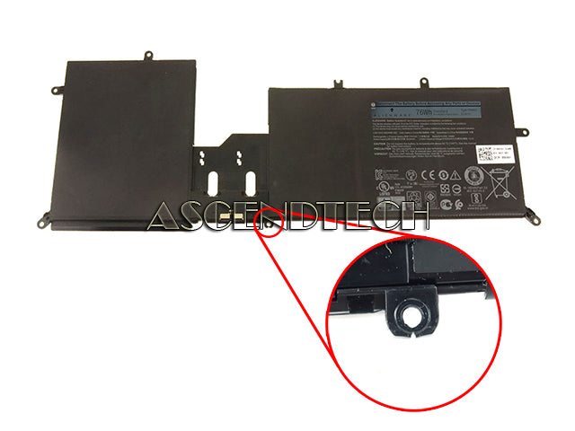 Dell Batería, 76WHR, 6 celdas, 8K84Y