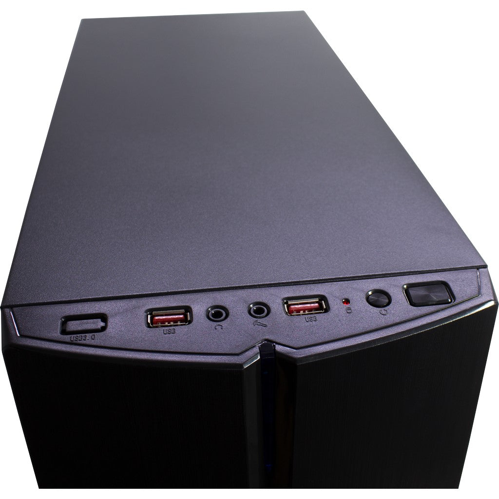 Inter-Tech B-48 Torre media Negro