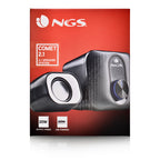 NGS COMET 2.1 conjunto de altavoces 11 W Universal Negro, Blanco 2.1 canales De 2 vías 3 W (6)
