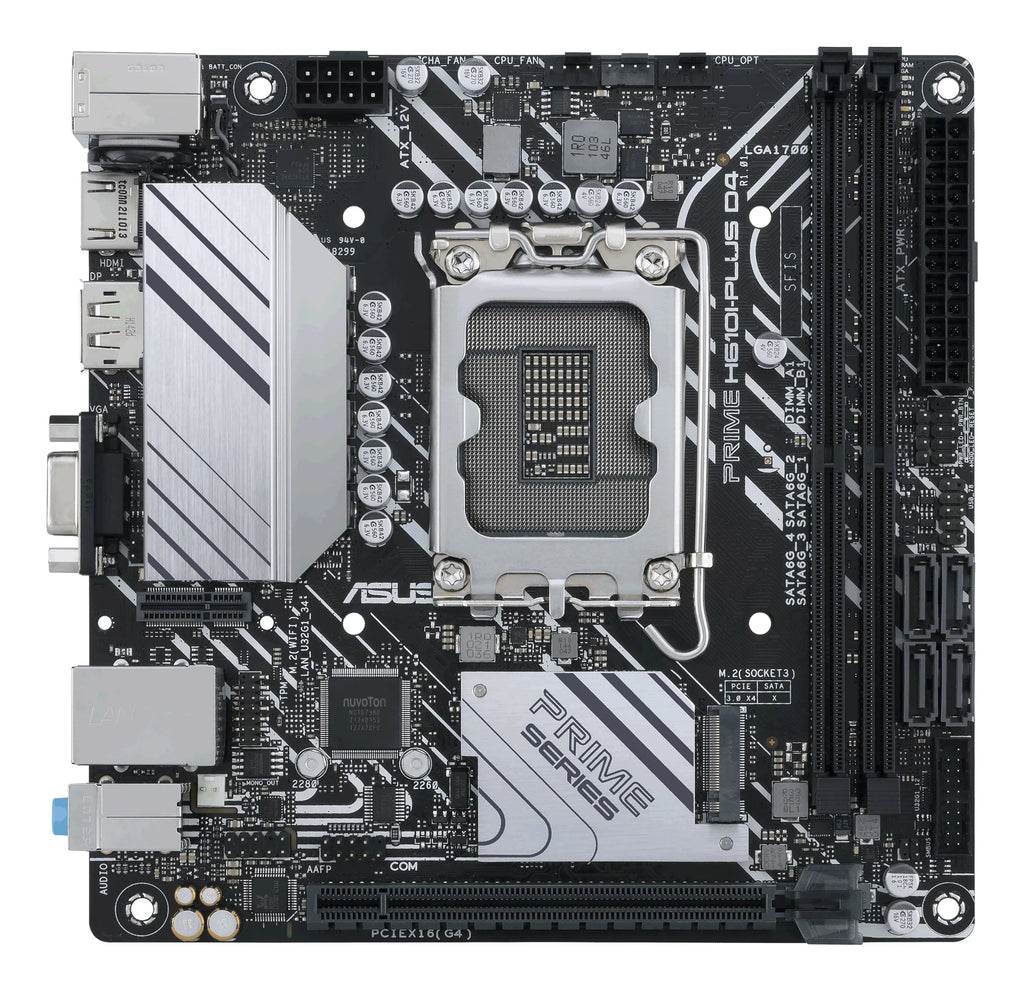 ASUS PRIME H610I-PLUS D4-CSM Intel H610 LGA 1700 mini ITX (3)
