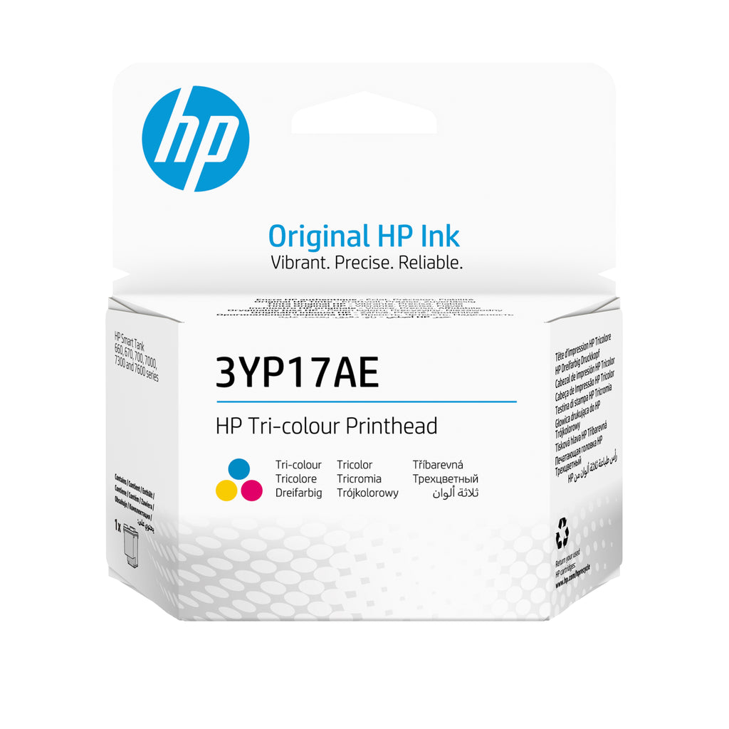HP Tri-color Printhead for Inktank Series Printers cartucho de tinta 1 pieza(s) Original Cian, Magenta, Amarillo (2)