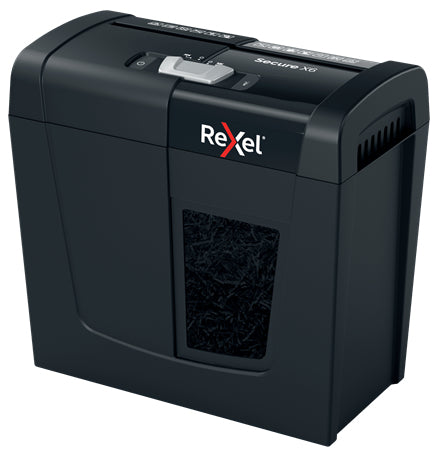 Rexel Secure X6 triturador de papel Corte cruzado 68 dB Negro (4)