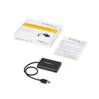 StarTech.com USB32DP24K60 Adaptador gráfico USB 4096 x 2160 Pixeles Negro (7)
