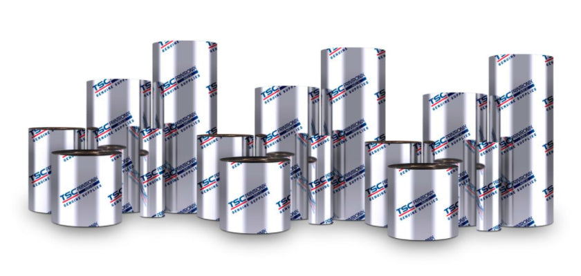 TSC 110mm X 450M 8300-PWX PREMIUM WAX 6ROLLS/CTN cinta térmica Negro (2)