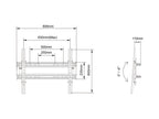 Multibrackets 8847 accesorio para soporte de monitor