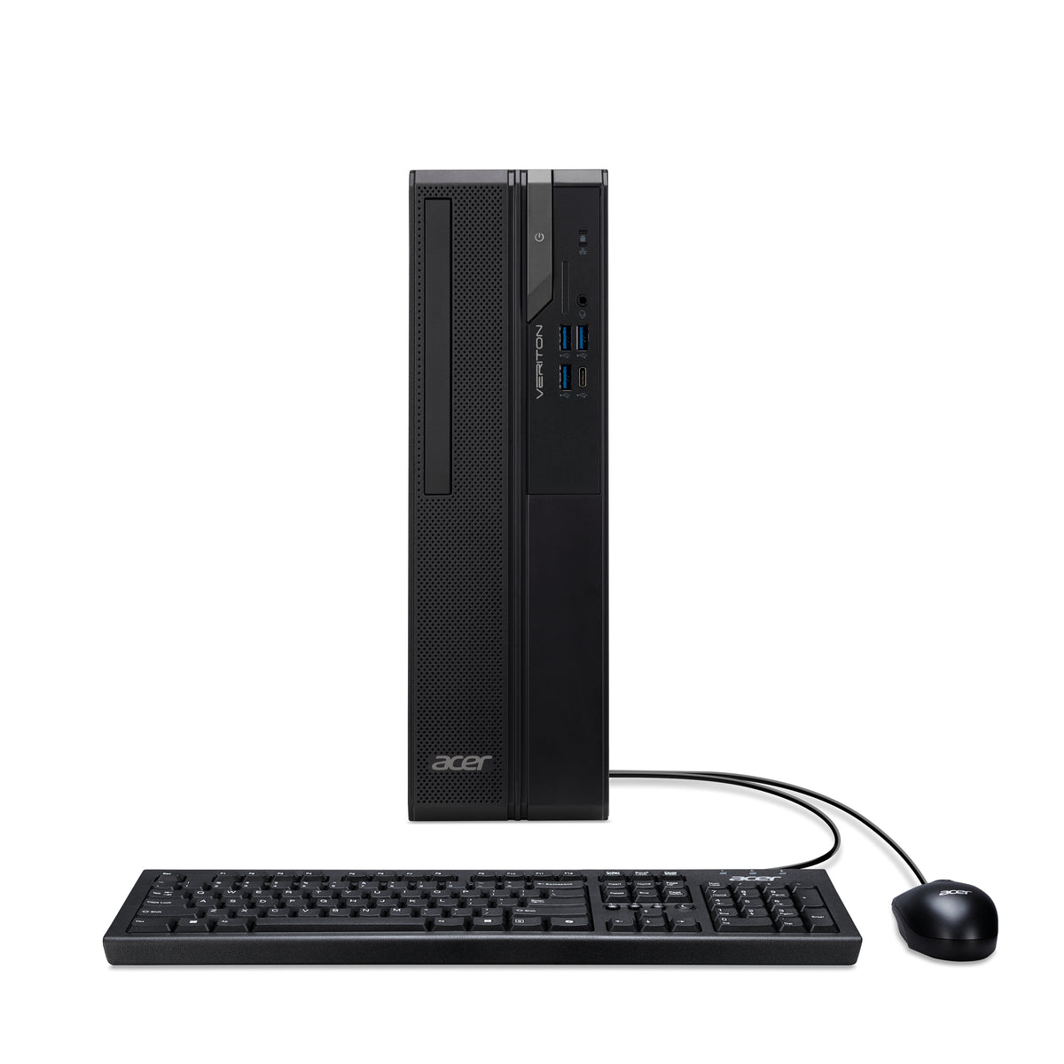Acer Veriton VX2722G I5-14400 8/512 W11P Intel® Core™ i5 i5-14400T 8 GB DDR5-SDRAM 512 GB Intel Arc A380 Windows 11 Pro Escritorio pequeño PC Negro
