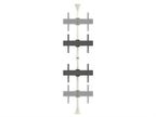 Multibrackets 5716 soporte para pantalla de señalización 165,1 cm (65") Negro, Blanco (4)