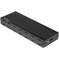 StarTech.com M2E1BMU31C caja para disco duro externo Caja externa para unidad de estado sólido (SSD) Negro
