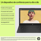 HP 15-fd0329ns Intel® N N100 Portátil 39,6 cm (15.6") Full HD 8 GB DDR4-SDRAM 256 GB SSD Wi-Fi 6 (802.11ax) Windows 11 Home Plata (5)