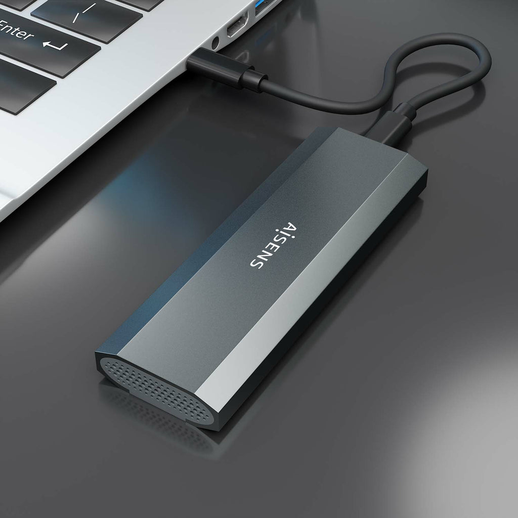 AISENS ASM2-029GR caja para disco duro externo Caja externa para unidad de estado sólido (SSD) (6)