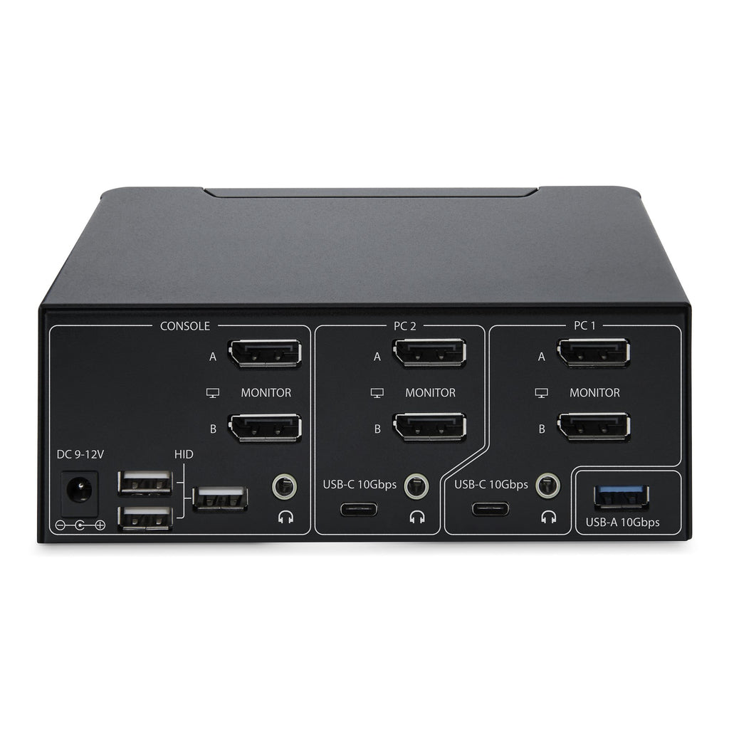StarTech.com P2CDD143-KVM-SWITCH interruptor KVM Negro (4)
