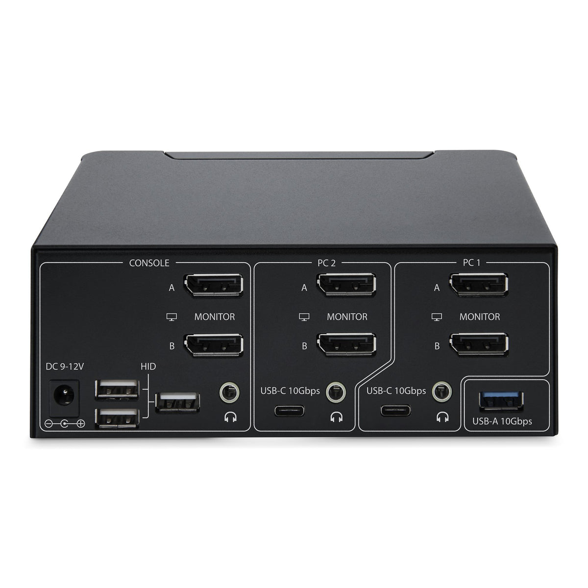 StarTech.com P2CDD143-KVM-SWITCH interruptor KVM Negro (4)